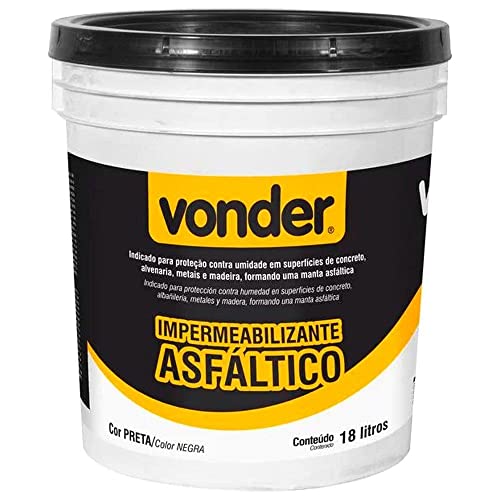 Impermeabilizante asfáltico 18 L Vonder