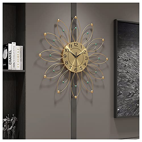 Horloges murales pour décoration de salon moderne et cuisine lumineuse