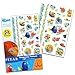 Finding Nemo and Finding Dory Party Favor Set - Bundle with 50 Nemo Temporary Tattoos and 150 Dory Stickers | Disney Party Supplies for Kids