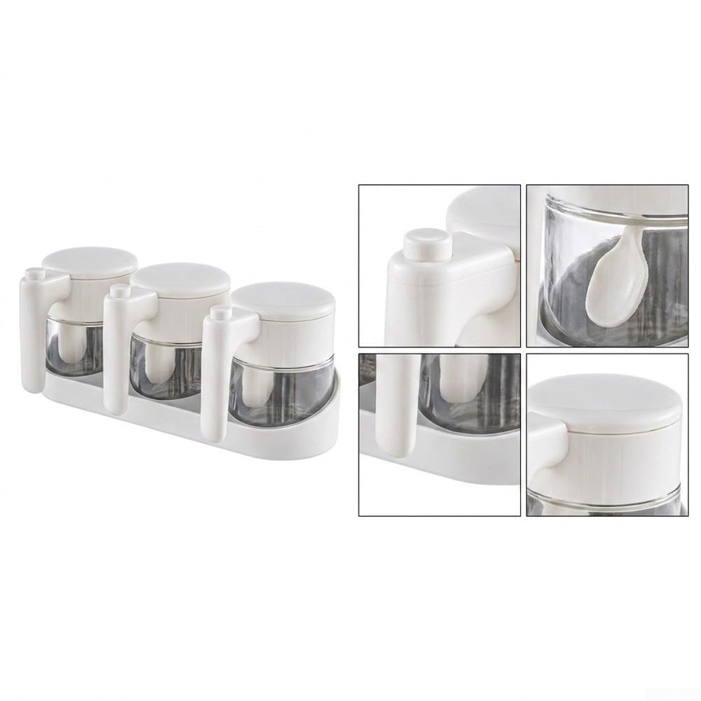 Recipiente para especias, 350 ml, apilable, organizador de cocina