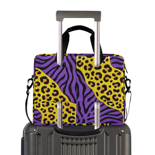 Funda portátil para laptop 15.6" amarilla morada miniatura 4