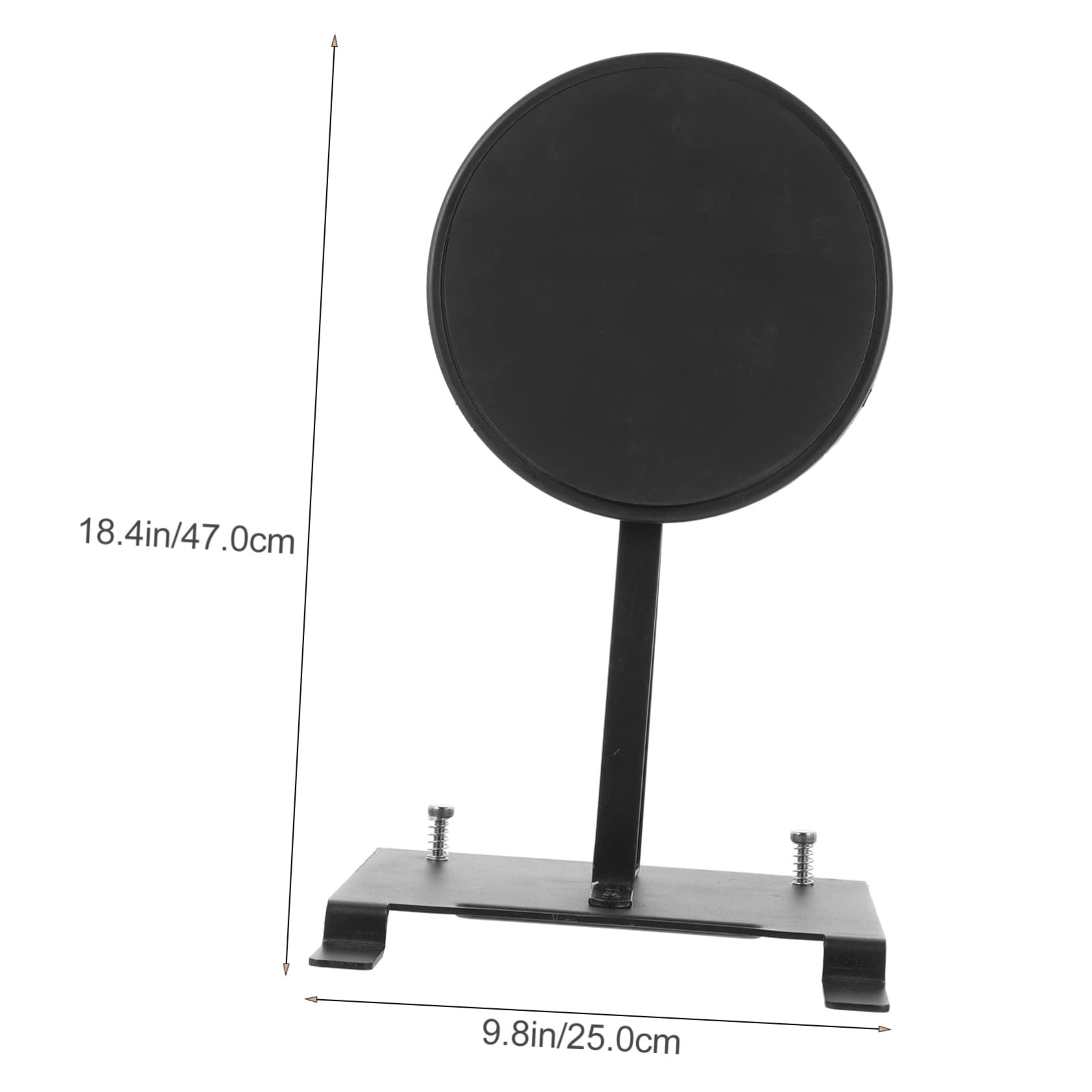 ERINGOGO Single Bass Drum Pedal Exerciser Mat Durable Protector for Kick Drum Silent Practice Easy to Use for Drummers Wear Resistant Design