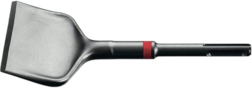 Scaling Chisel TE-CX TI 18/4, self-Sharpening Tile Chisel for Scraping Away Surface Materials Using SDS Plus Power Tools, Dimensions: 180 mm Long x 40 mm Wide (282307)