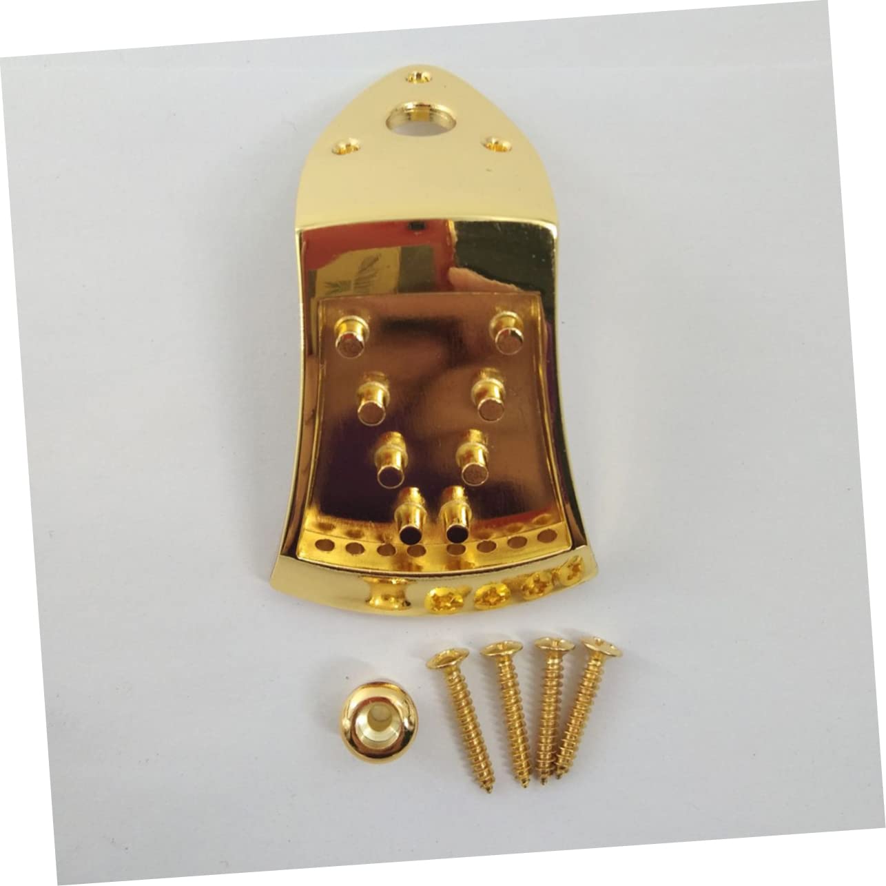 Toyvian 2sets Parti Metalliche Per Mandolino Triangolo Compatibile Con Mandolini Arched Top Corde Facile Da Installare Di Resistente e Durevole Accessorio Per Musicisti