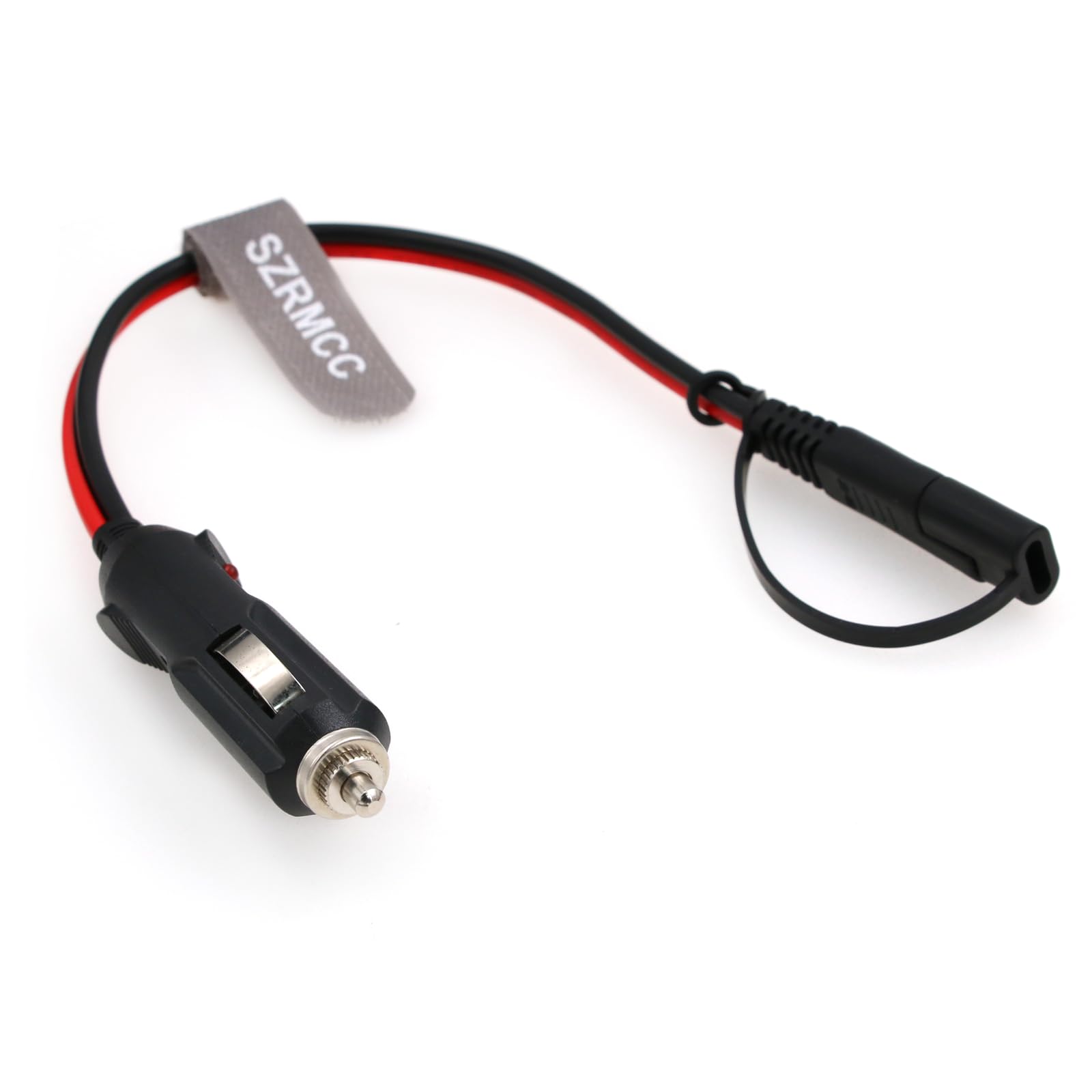 12v cigarette lighter socket screwfix SZRMCC SAE Cigarette Lighter Charger Cable 12V Cigarette Lighter Plug  Adapter to 2 Pin SAE Plug Quick Release Charging Cable for Car Solar  (1x1m/3.3ft) (1x30cm): Buy Online at Best Price in UAE -
