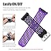Jobese Compatible with Fitbit Ionic Band, Breathable Soft Silicone Sports Replacement Wristbands Compatible with Fitbit Ionic Bands for Men Women
