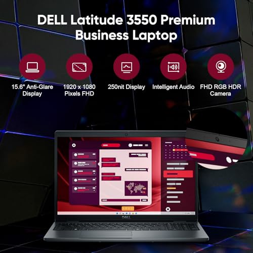 Dell Latitude 3550 Business Laptop 15.6" FHD miniatura 2