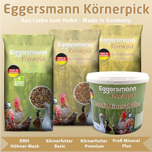 Eggersmann Körnerpick Wachtel Futter 10 kg – GVO-freies Alleinfutter für Wachteln –Schmackhaftes Wachtelfutter mit schnabelgerechter Körnung – Ausgewogene Körnermischung für Legewachteln