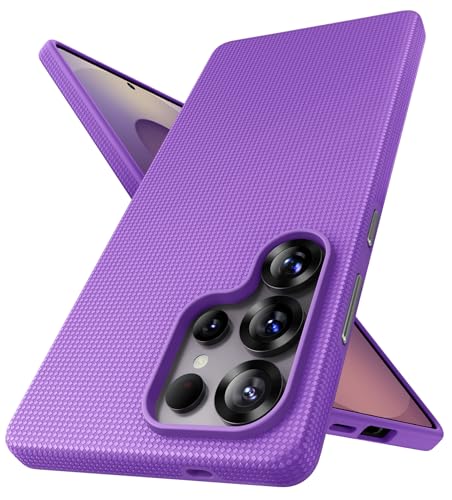 Image of SSLOTSCASE for Samsung Galaxy S25 Ultra Case Slim, Wireless Charging Compatible, Military Grade Shockproof Protective Drop Protection Sturdy Case Cover for Galaxy S25 Ultra 6.9'' 5G 2025, Purple | Wireless Charging Compatible, Military Grade Shockproof Protective Drop Protection Sturdy Case Cover for S25 Ultra