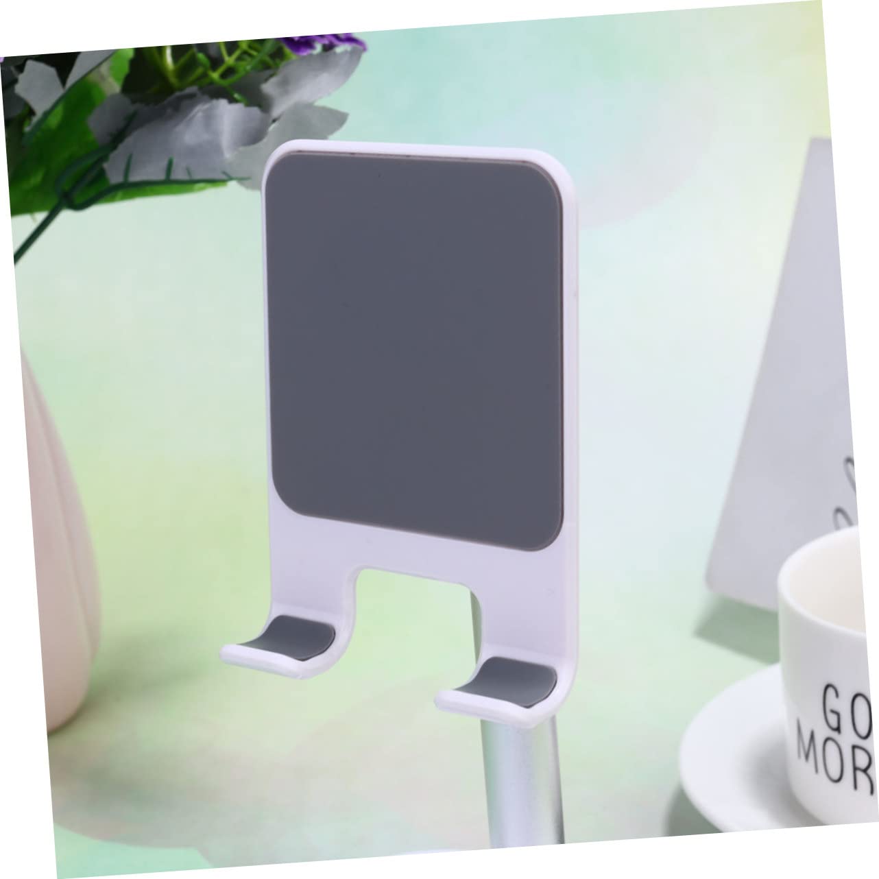 UPKOCH Supporto Da Scrivania Per Smartphone E Tablet Da 2 Pezzi Struttura in Metallo Facile Da Regolare Per Videochiamate Lettura E Apprendimento