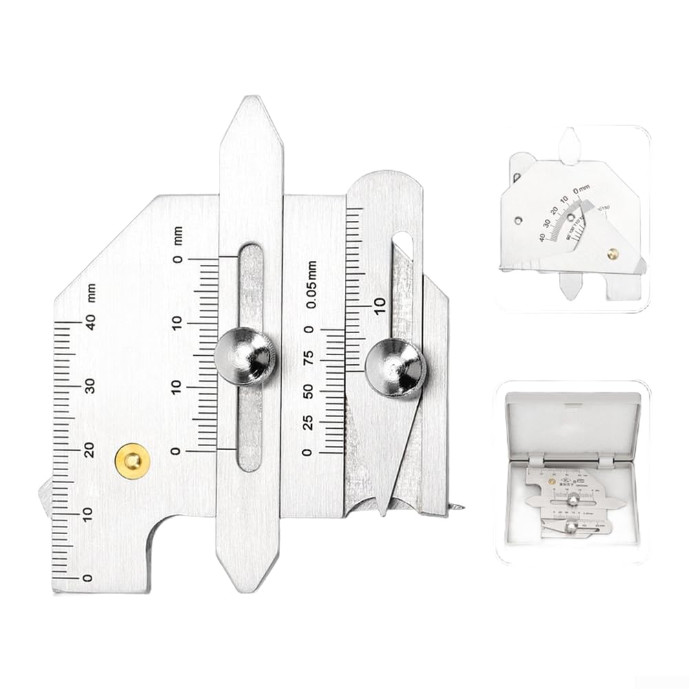 Medidor de Soldadura Multifunción Ángulo Ranura 5cm(HJC-40)