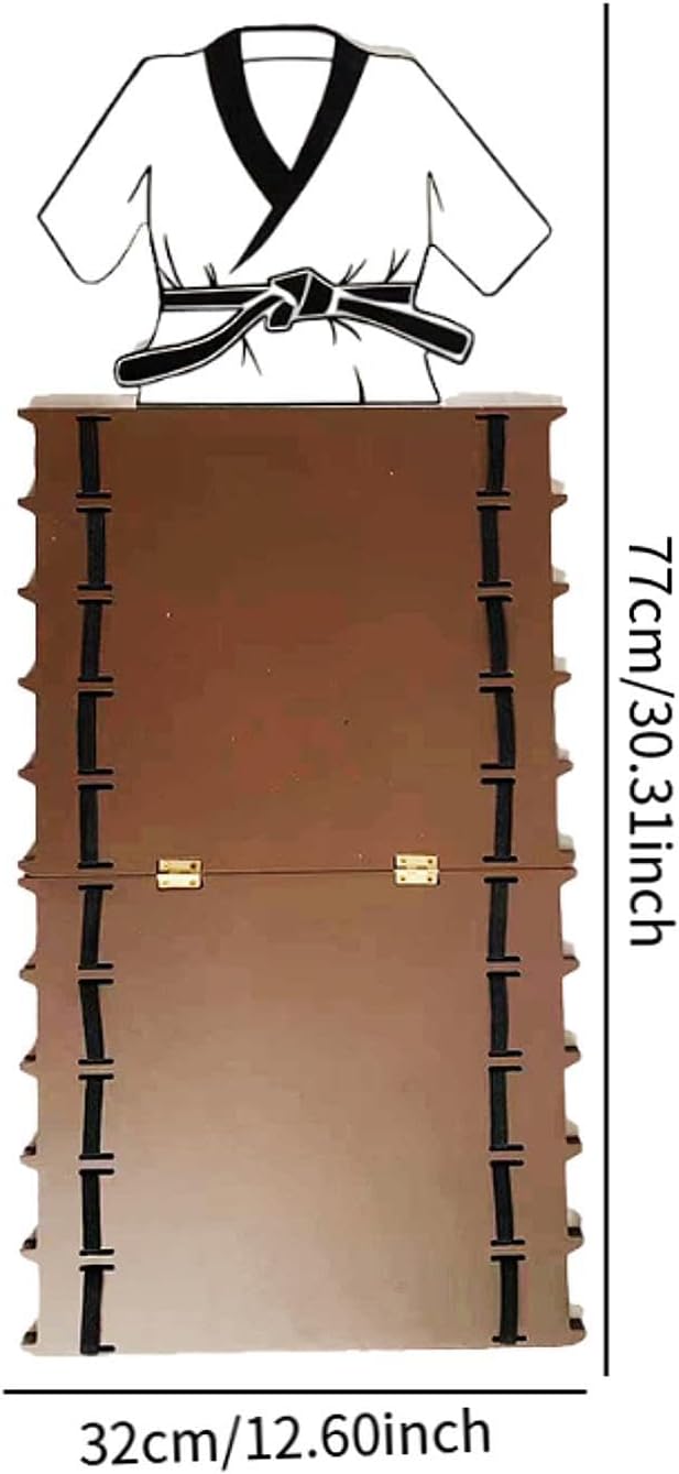 Karate Belt Display Rack Upgraded Lightweight Taekwondo Belt Display Holder