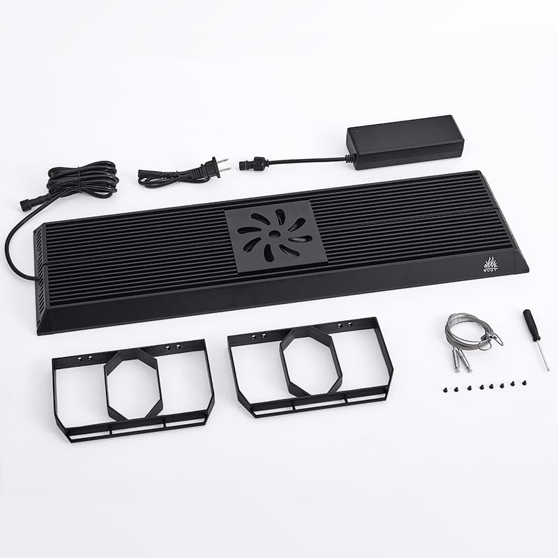 Week Aqua P Series Aquarium Plant Growth Light Aquatic Lighting Full Spectrum LED Panel (P900 PRO APP 120W,US Plug)