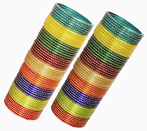 Image of NMII Glass with Plain and Simple Design Glossy Finished Fancy Bangle Set For Women and Girls | Glass Bangles | Stylish Women's Bangles