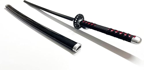 Miniatura 7 de Bamboo Demon Slayer Sword 41inch with Display Stand and Belt Rengoku Sword Tanjiro Sword Zenitsu Sword Anime Original Texture for Demon Slayer