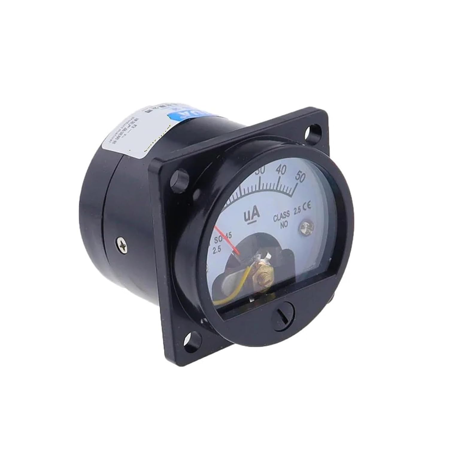 SO-45 Ammeter Analog Pointer Microammeter 30uA50uA100uA200uA300uA500uA1000uA Current Meter Current Test(300UA)