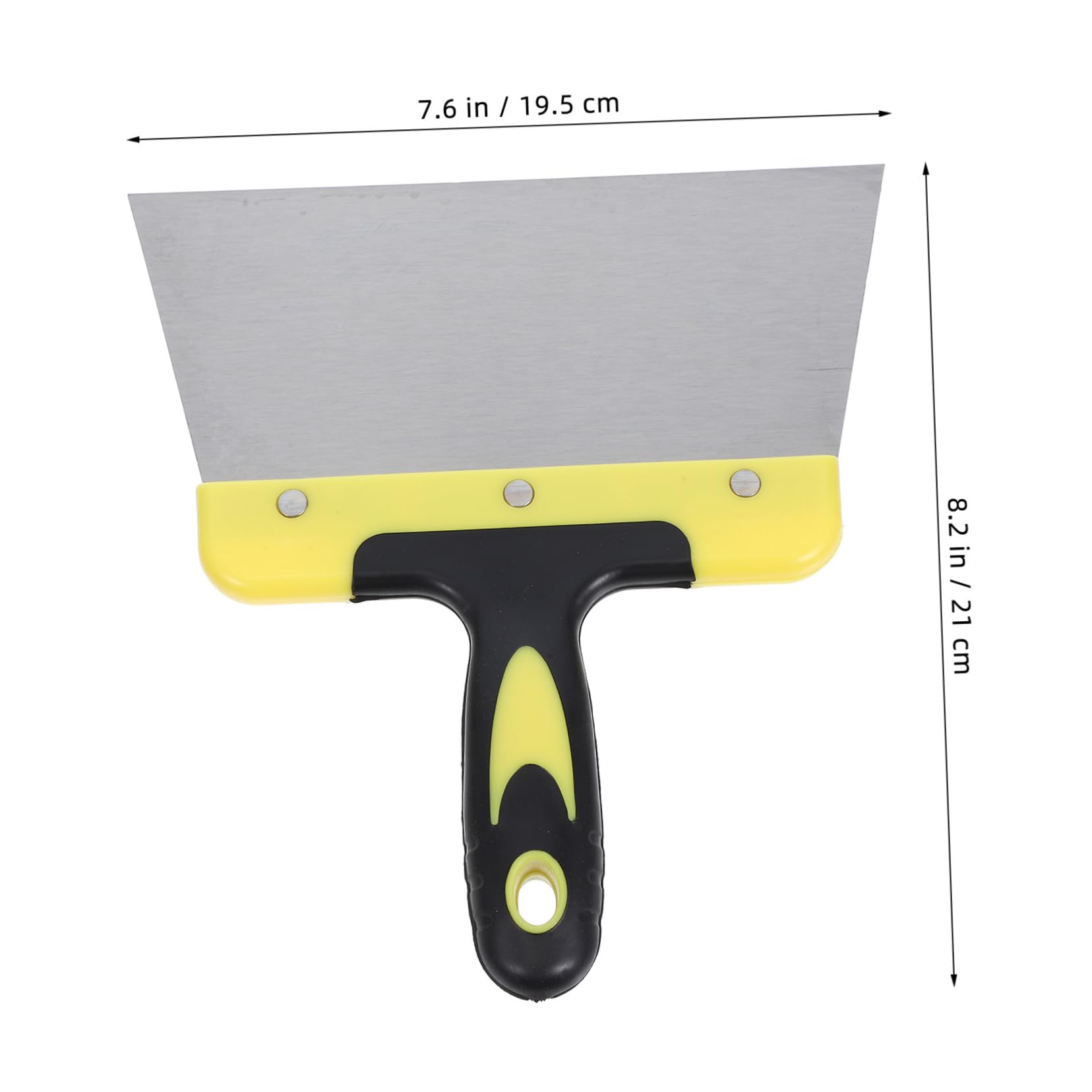 COLLBATH 2pc Set Droppings Brush Bird Poop Cleaner for Bird Cage Stainless Steel Scraper