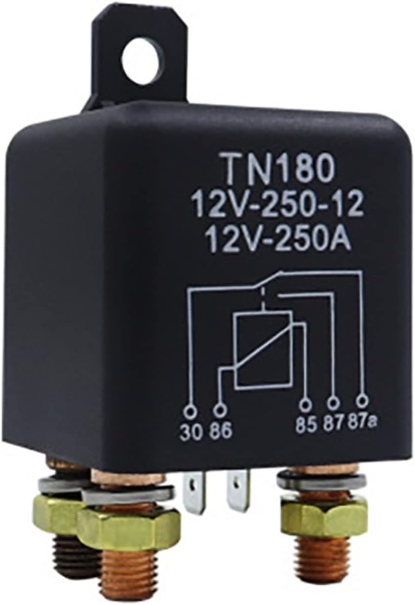 Car Truck Motor Automotive Relay 24V/12V 250A 1.8W 4.8W Continuous Type Automotive Modular Relay (Size : 12V 1.8W 250A)