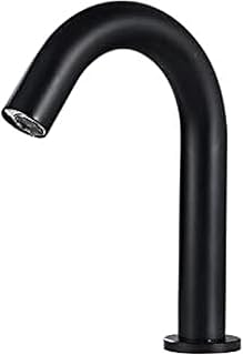 Sensor Taps for Wash Basin Black Automatic Sensor Mixer Tap Touchless Bathroom Sink Tap Hot and Cold Taps