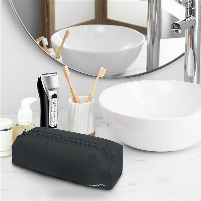My Perfect Goatee Men's Goatee Shaping Template - Adjustable for Perfect Goatee and Circle Beard - Reduces Shaving Time, Includes Carry Bag image 5
