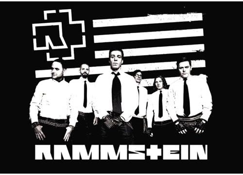 Rammstein - Poster Logo & Stripes