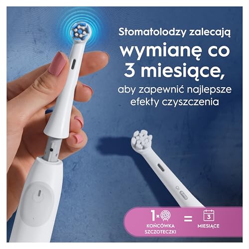 Oral-B iO Sanfte Reinigung Aufsteckbürsten — ORIGINAL Zahnbürstenaufsatz für Elektrische Oral-B iO Zahnbürsten — Ersatzbürsten, Bürstenköpfe für empfindliches Zahnfleisch & Zähne — Weiß, 8 Stück 4