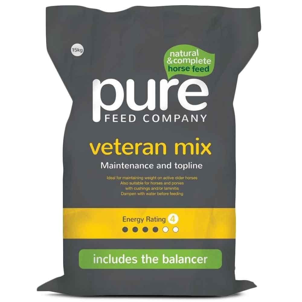 Pure Feed Company Pure Veteran Mix 15Kg Horse Feed