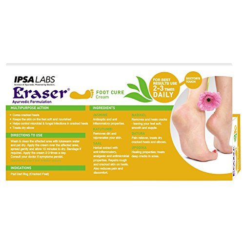 Ipsa Labs Eraser Foot Cure Cream25g Amazon.in Health & Personal Care