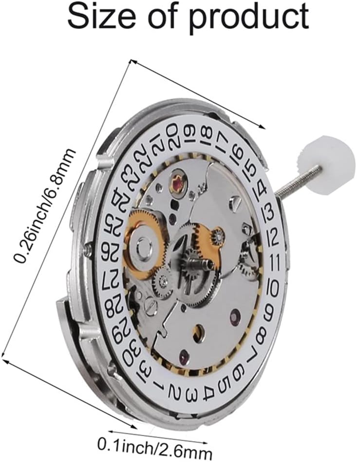 Watch Movement for Seagull ST2130 Automatic Movement Parts for ETA 2824 Classic Silver