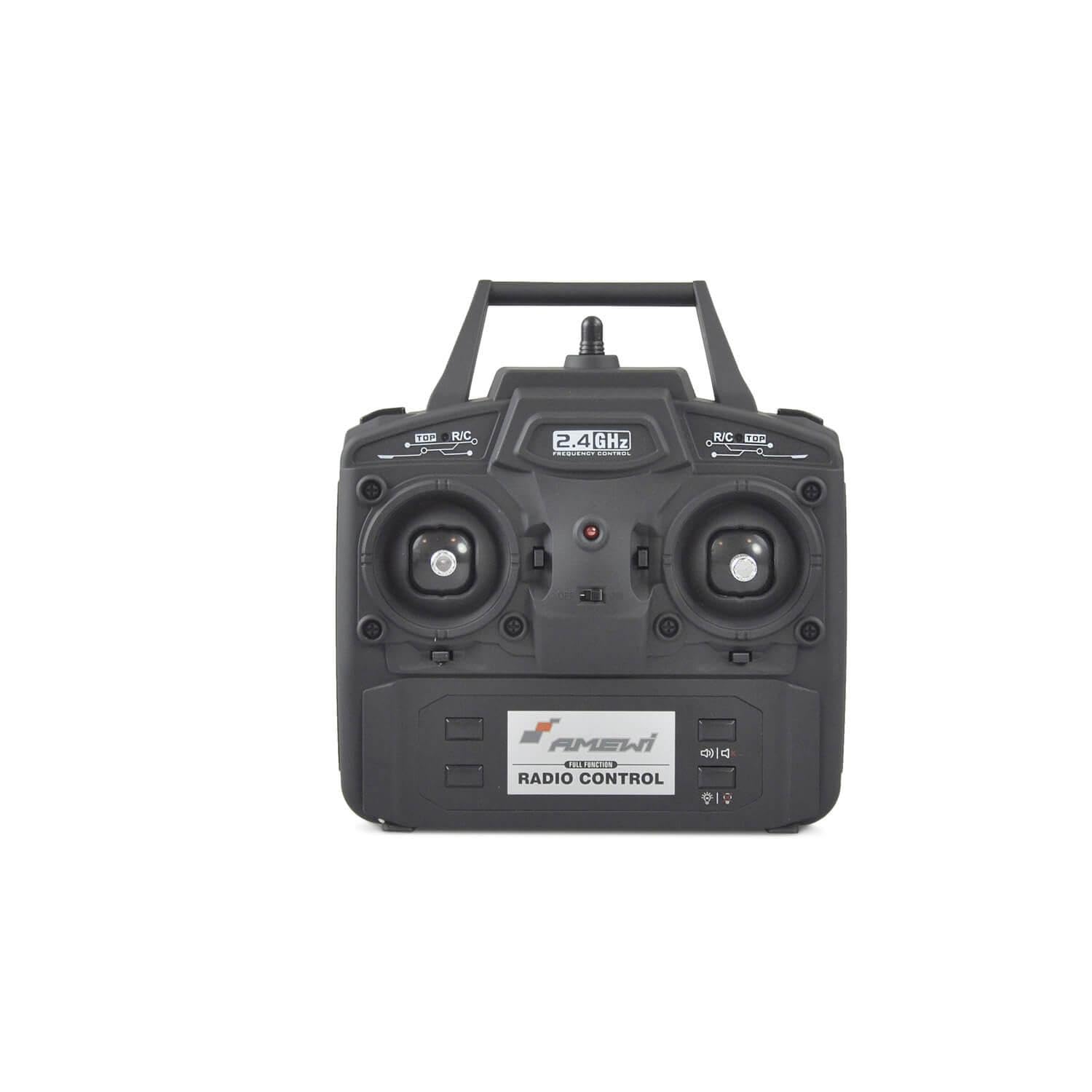 Amewi G485E Petrol 1:14, parzialmente metallo RTR, suono, luce, 10 canali, incl. lampada a tutto tondo RC telecomandato