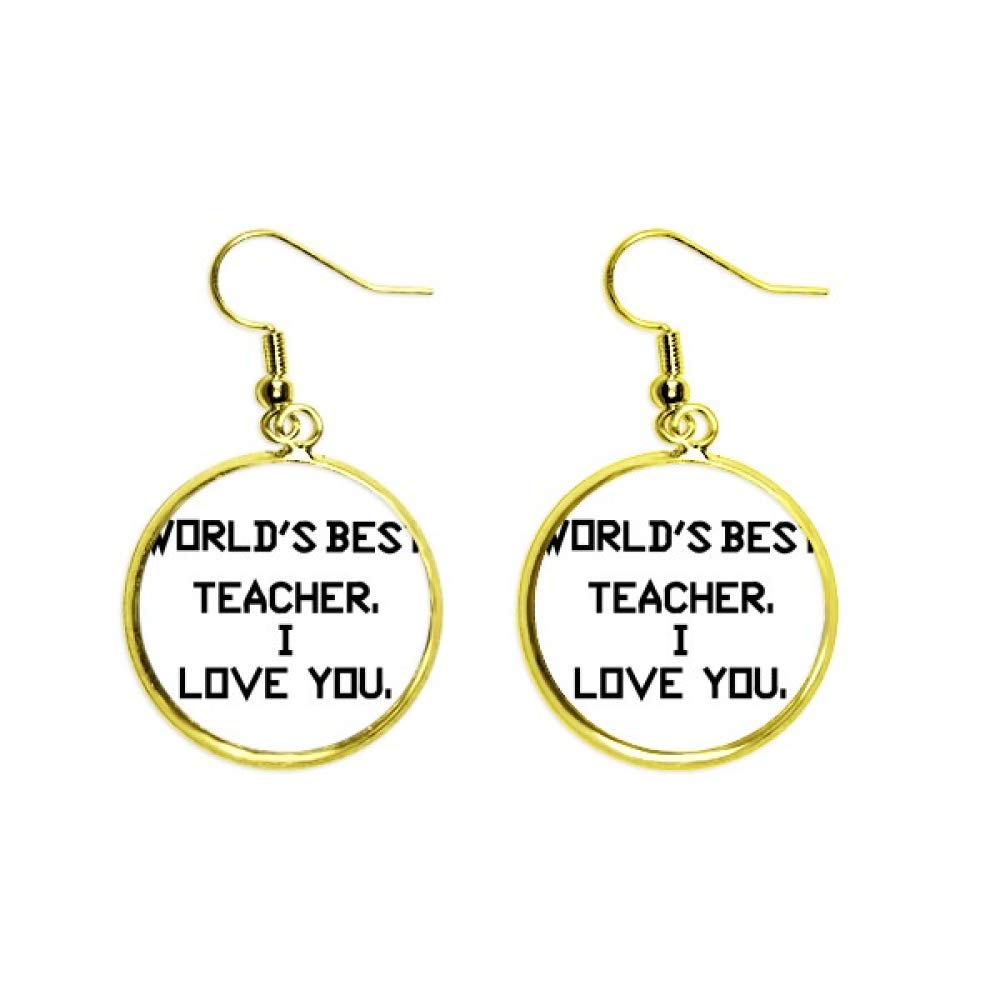 Pendientes dorados drop estilo dangle mujer joyería para estudiante y diario 2