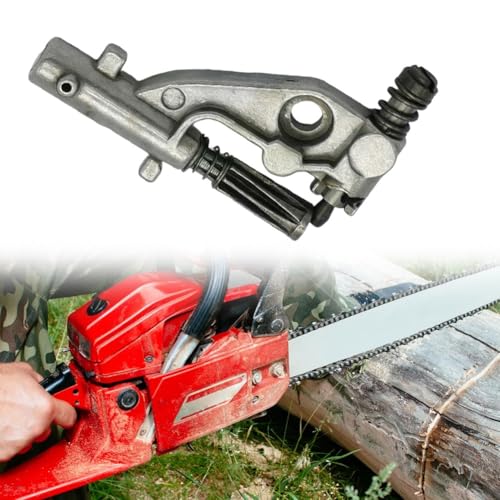 EasyByMall Huile pour 353 Pièces de Tronçonneuse Métal Remplacement Accessoire de Lubrification pour Scie à Bois Argenté