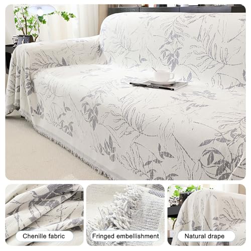 Housse de canapé en chenille : protégez votre canapé d'angle de l'usure - 3