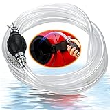 【Einfach zu bedienen】 Drücken Sie zwei- bis dreimal, die Flüssigkeit fließt von selbst heraus. Natürlich müssen wir auf die Richtung des Wasserflusses achten und der Tankkörper muss höher sein als der Tankkörper. Das eingebaute Rückschlagventil kann effektiv verhindern, dass die Flüssigkeit zurückfließt.