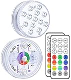 Es perfekt Unterwasser LED-Licht gilt für die Bühne, Disco, Einkaufszentren, Schmuckläden, Showrooms, Vitrine, Kabinett, Museen, Geschäfte, Aquarium Leuchte, Fisch Tank Licht, Familie Glühbirnen, Vase Base, Blumen, Halloween, Party, Weihnachten, Brunnen und andere Anlässe