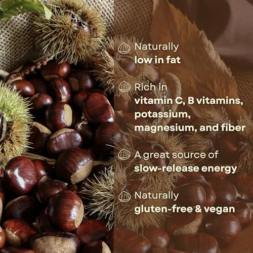Premium Italian Chestnuts - Fresh, Large Size, Easy to Peel, Hand-Picked, Farm Fresh, All Natural, Gluten-Free & Vegan Snack, Gluten-Free Snack (1 LBS) - Thumbnail 3