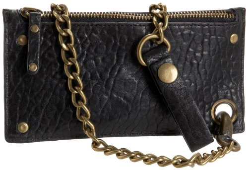 Zip Pouch Wallet with Chain