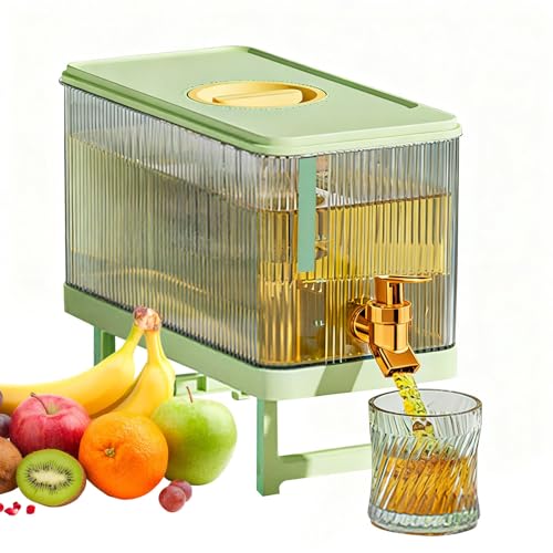 Dispensador de bebidas de : recipiente para grifo, soporte para bebidas frías, tanque de almacenamiento para refrigerador, herramienta para servir en | Función prevista del dispensador de