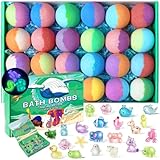 Bath Bombs for Kids with Toys Inside - 24 Pack Kid Bath...