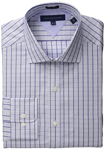 Tommy Hilfiger Men's Regular Fit Textured Check