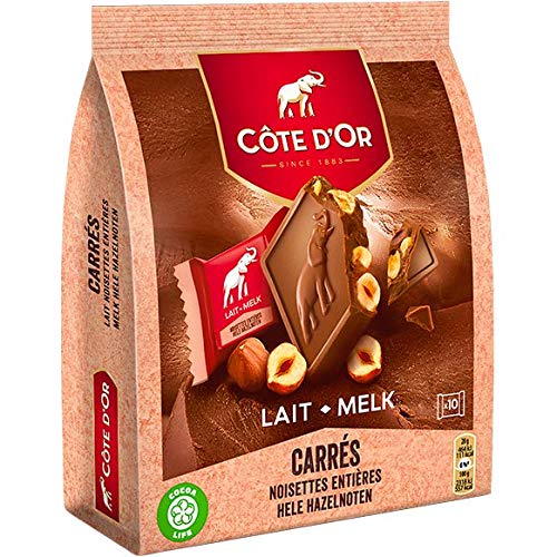 Cote d'Or - Blokken met Hazelnoten - 1 pak - 200 g - Belgische Melkchocolade - Klassieke chocoladerepen - perfecte snack - Individueel verpakte reep chocolade - Geïmporteerd uit België - Image 5