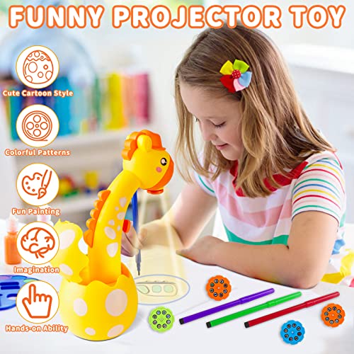 Rngodo 899-54Y Drawing Projector For Kids, Trace And Draw Projector Toy For Toddler Girls & Boys, Learning Art Children Drawing Projection thumb #5