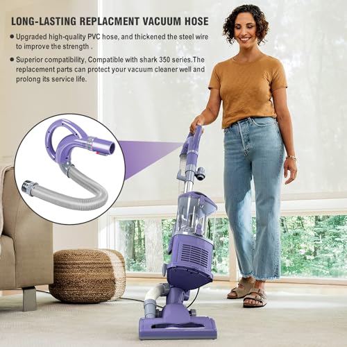 Image of Sealegend Replacement Hose Handle for Shark Rotator Lift-Away Vacuums Compatiable for Models NV350,NV351,NV352,NV355, NV356,Vacuum Cleaner Replace Parts Purple