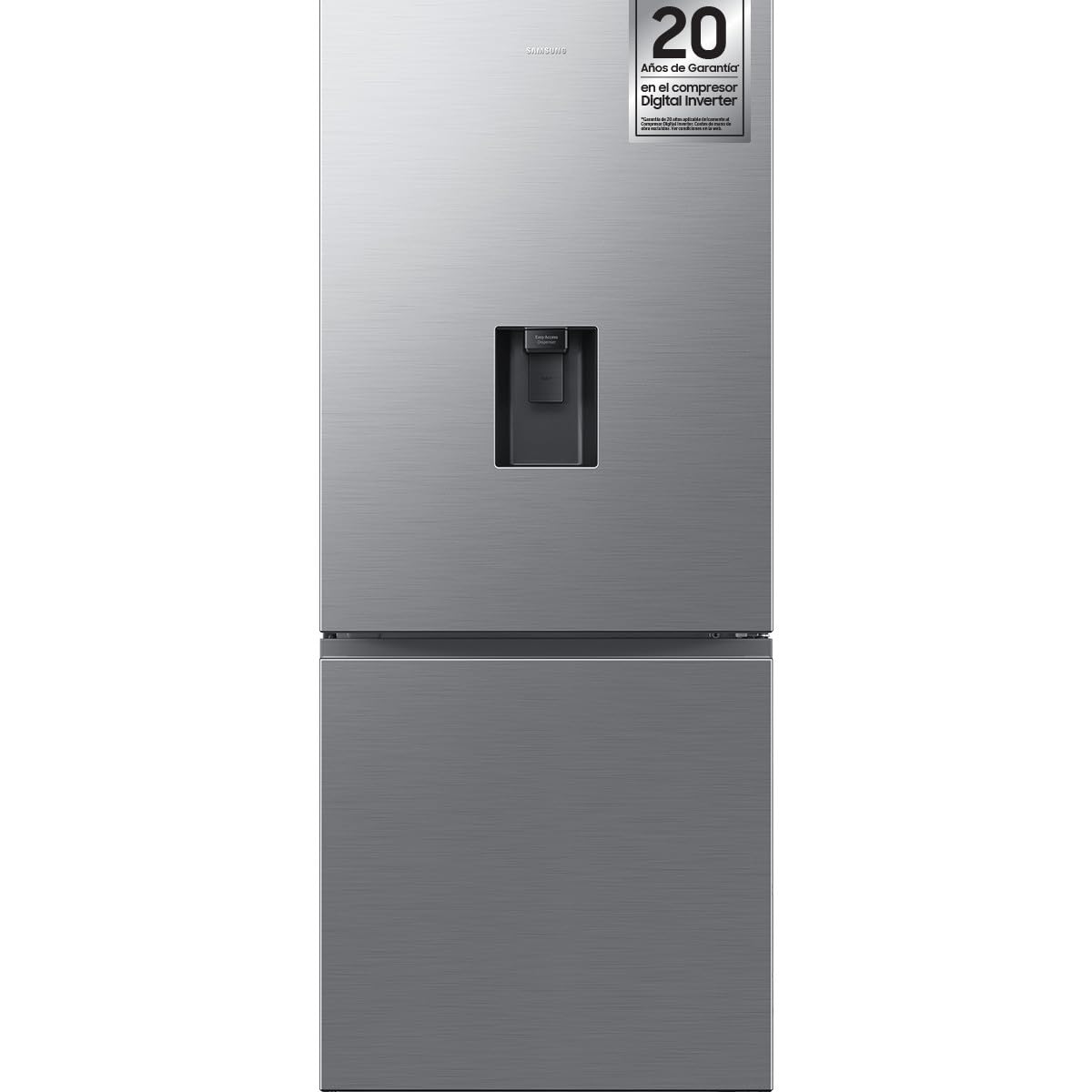 Samsung Frigorifero Combi Bespoke AI 192 cm All-Around Cooling 505L Classe E Inox RB50DG632ES9EF