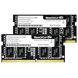 TEAMGROUP (旧称 Team) ノートPC用メモリ DDR4 3200MHz 16GB (8GBx2枚) SODIMM PC4-25600 CL22 1.2V JEDEC準拠【TEAMジャパン 国内正規品・メーカー無期限保証】TED416G3200C22DC-S01