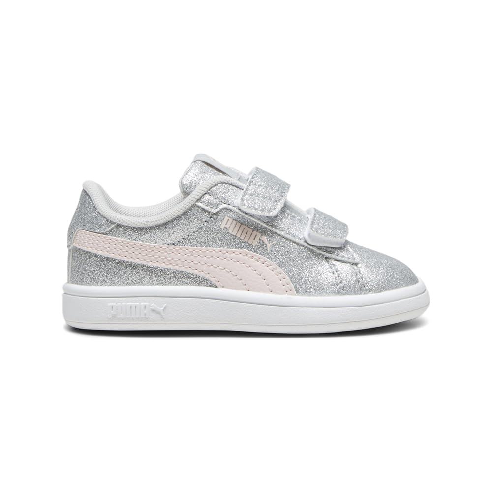 Basket PUMA Mixte Enfant Smash sneaker basse à scratch solide et légère - 7