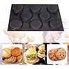 Amazon.com: W WBLD Silicone Hamburger Bun Pan,Non-Stick Bread Mold Hot ...