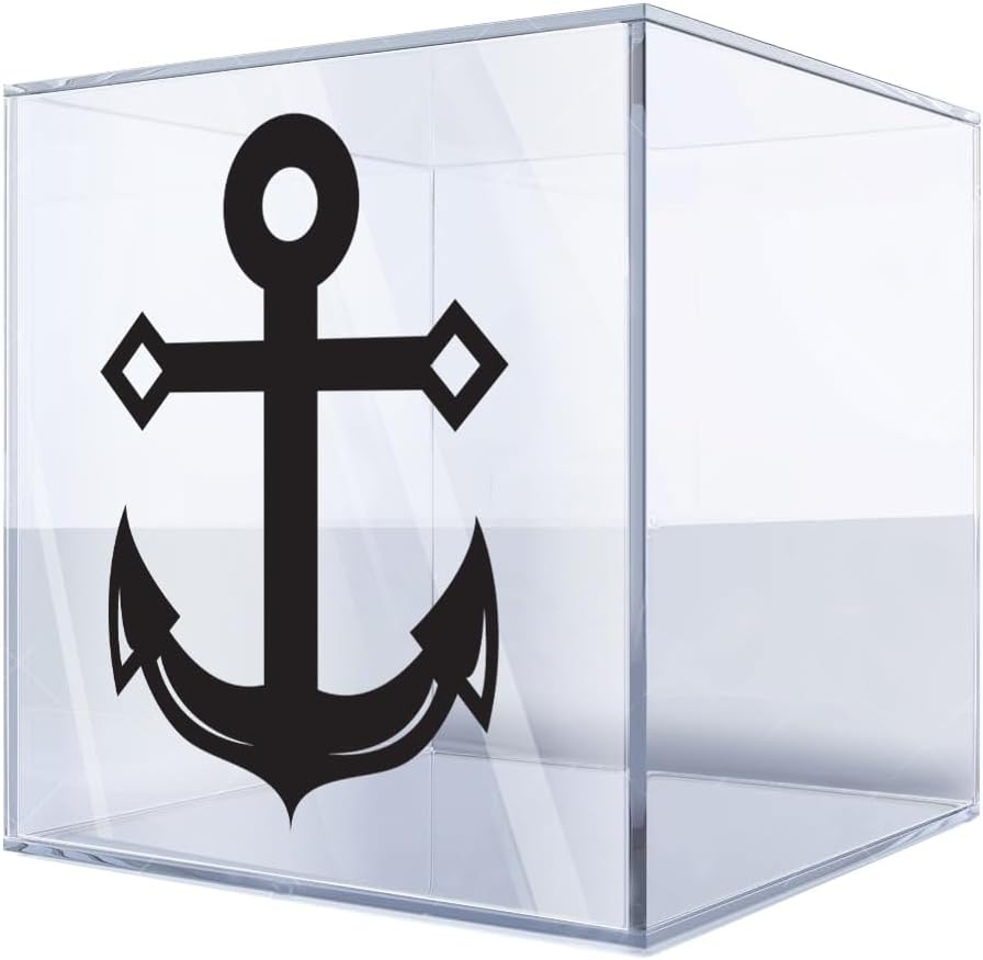 Decal Stickers Vinyl Anker Size: 5 X 3.8 Inches Black