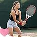 Yuomeaz 8 Pcs Tennis Dampener, Anti-Slip Tennis Racket Shock Absorber, Colored Silicone Vibration Dampeners Tool for Racket, Men Women Sports Gym Accessories