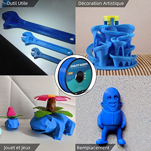 Filamento ABS 1,75 mm para impresora 3D 1 kg azul - Fernando Cortés